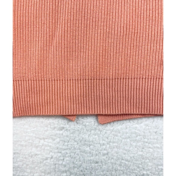 PROENZA SCHOULER • Coral Wool Cashmere Ribbed Knit Sweater - Picture 7 of 16